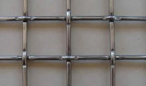 Woven Stainless Steel Crimped Wire Mesh, for Industrial, Material Grade: 304/316