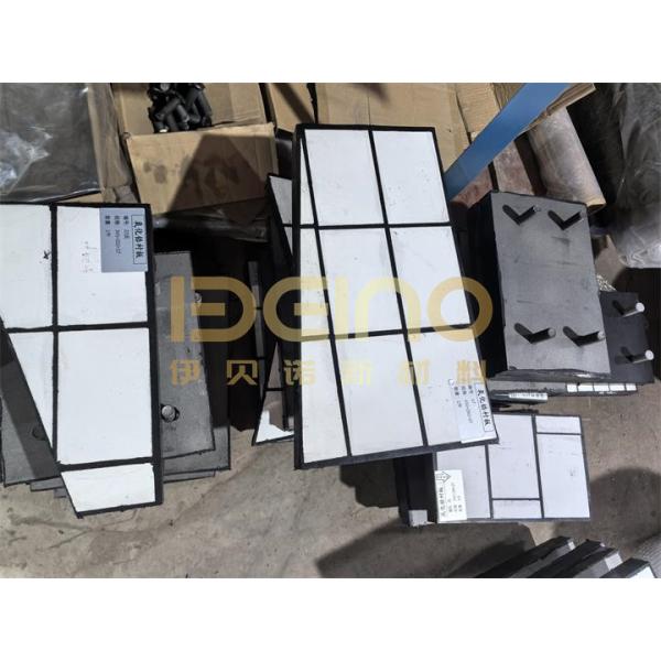 Composite Rubber Ceramic Wear Liners As Protective Lining Rubber Ceramic Composite Wear Liners