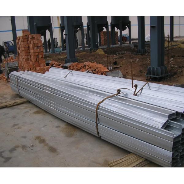 Galvanized Light Construction Steel Structure Prefabricated With Convenient Transportation