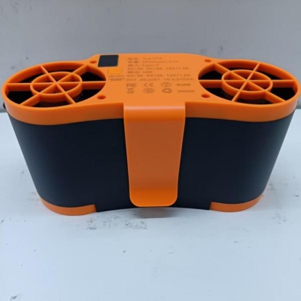 20000mAh Battery Portable Waist Fan 6 Adjustable Speed Levels and Power Bank Function