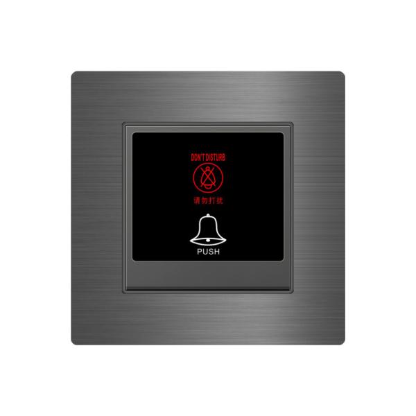 220V AC Hotel Door Plate Multi Material Frame Self Contained Power 0.3W