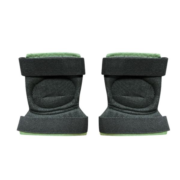 Professional Protection Heavy Duty Black Elbow and Knee Pads for Anti Slip Adjustable