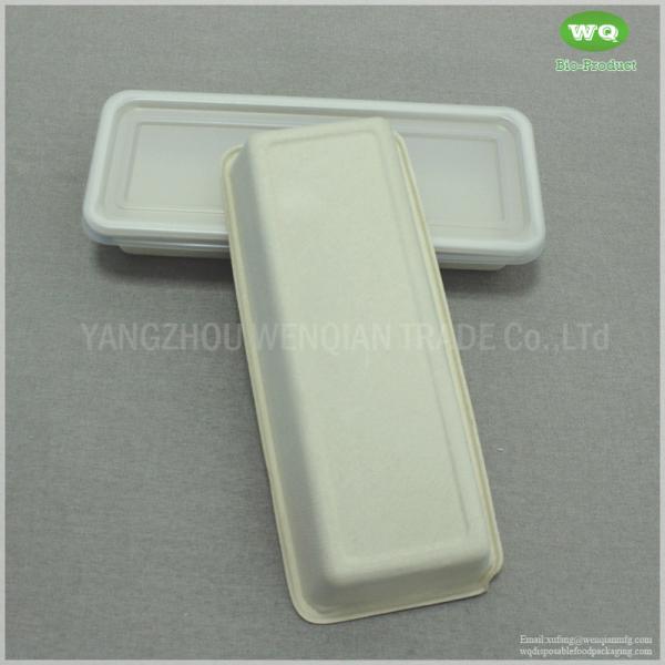 Disposable Natural Sugarcane Pulp Condiment Dispenser-Factory Price Eco-Friendly Compostable Sugarcane Portion Dispener