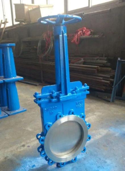 1/8--4 General PN16 DN150 Carbon Steel Mud Knife Gate Valve For Industrial