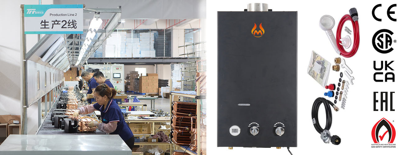 16L Gas Water Heater Temperature Adjustment High Efficiency Gas Water Heater Air Intake