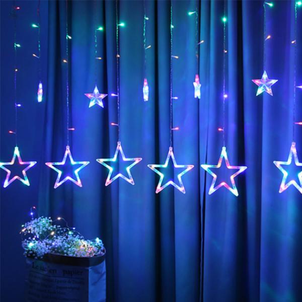 AC200-240V Plug-In Model PVC Transparent Wire LED Light String For Birthday Atmosphere