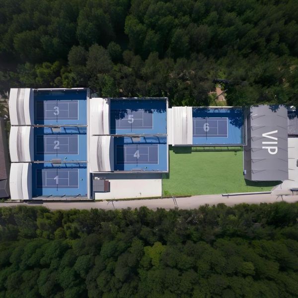 Storm Resistant Kinds Of Roof Electric Integrated Split Ceilings For Padel Court