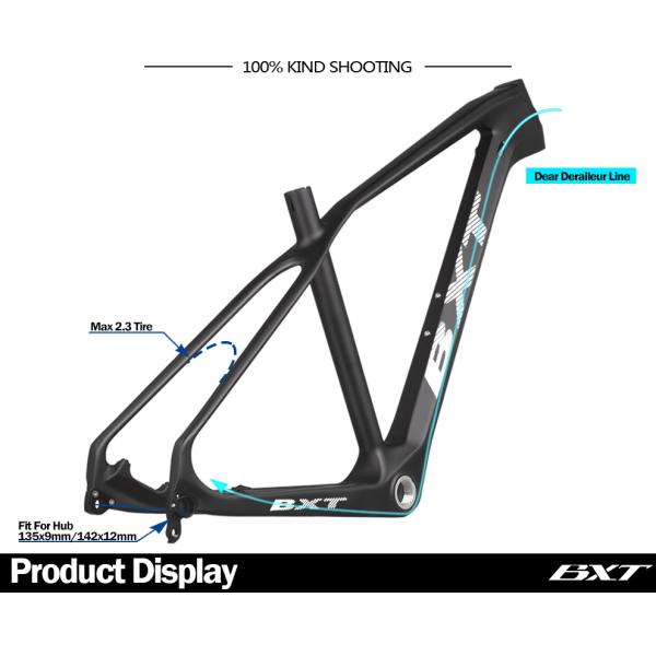 27.5er Adults Mountain Bike With Full Carbon Fiber Frame Shimano Group Set 27.5