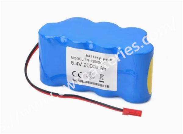 JMS SP-500 8.4V 2000mAh 7N-1200SCK Batería compatible NI-MH Batería de pequeño tamaño Batería para dispositivo médico
