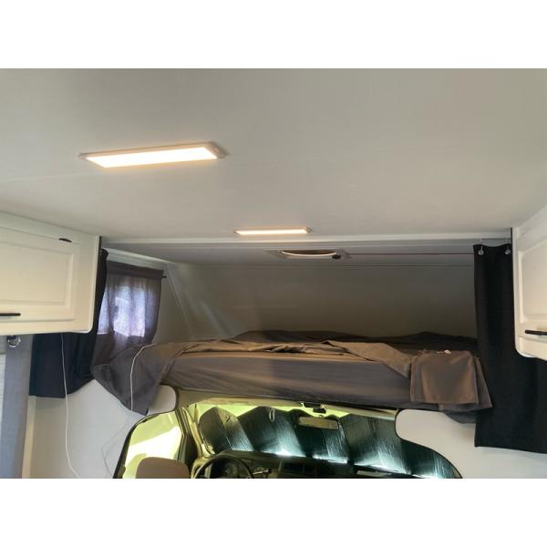 Caravan Slim Flat Panel Led 8W 4000K Ultra delgado panel plano LED luces