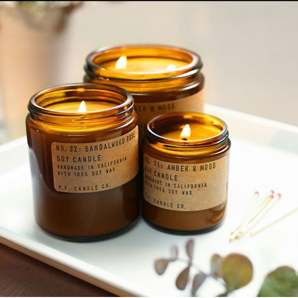 Personalized Printing Gold Foil PVC Label Sticker Logo Label For Candle Jar