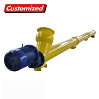 Feeder de parafuso de cimento personalizado parafuso de auge de tubo flexível resistente ao fogo