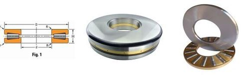 Double direction 68 TTHD 031 Thrust Tapered Roller Bearing 174.63*358.78*82.55mm Thicked Steel