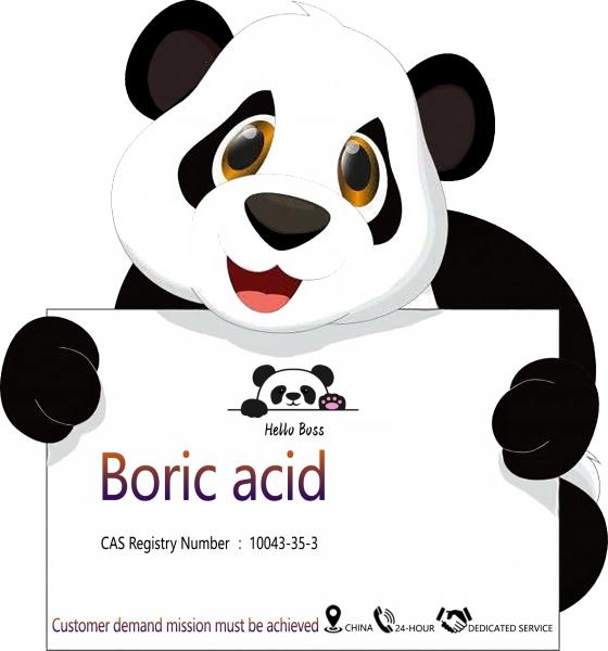 25kg White Crystalline Powder Russian Boric Acid H3BO3 99.9% Purity