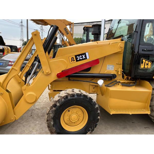 Used Japan JCB 3CX Backhoe Loader Tractor 127kw Operating Weight 10 Ton