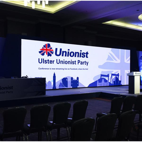 Крытый видео- прокат приведенный стены П3.91, видео приведенное экранирует СМД2121 для событий