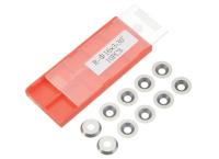 10PCS 16mm inserções de cortador de torneamento de madeira para acabamento de carpintaria ou torno de cavidade