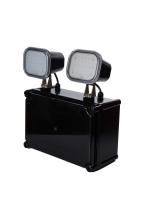 La alta prenda impermeable Ip65 del lumen llevó superficial gemelo de la pared de las luces de emergencia del punto montado