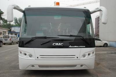 Base de roda 7100mm do ônibus de limusina do aeroporto do treinador do alcatrão de Seat da grande capacidade 14