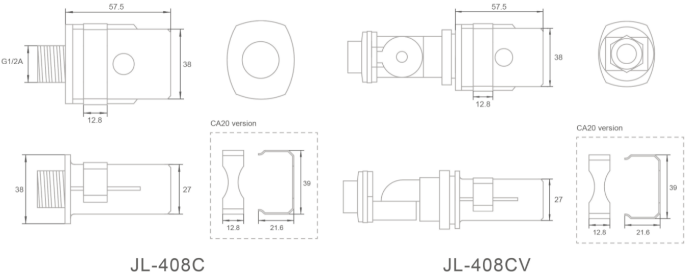 Add A Rotating Handle For Directional Tracking Conduit Wire In Electronic Photocontrol Adjustable Lux Threshold