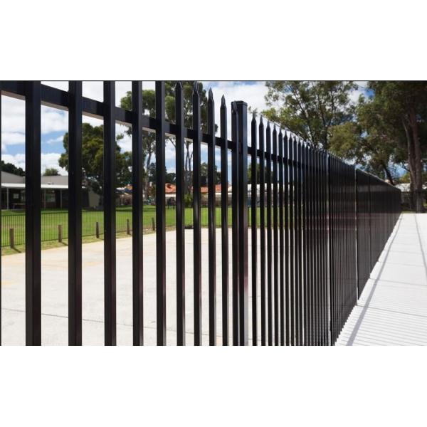 best metal fence