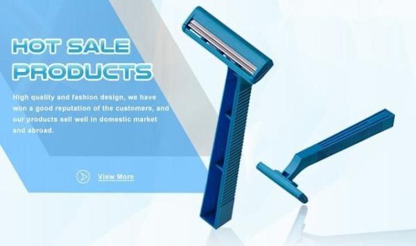 Sharp Smooth Double Sided Razor , Sensitive Skin Use Disposable Blade Razor