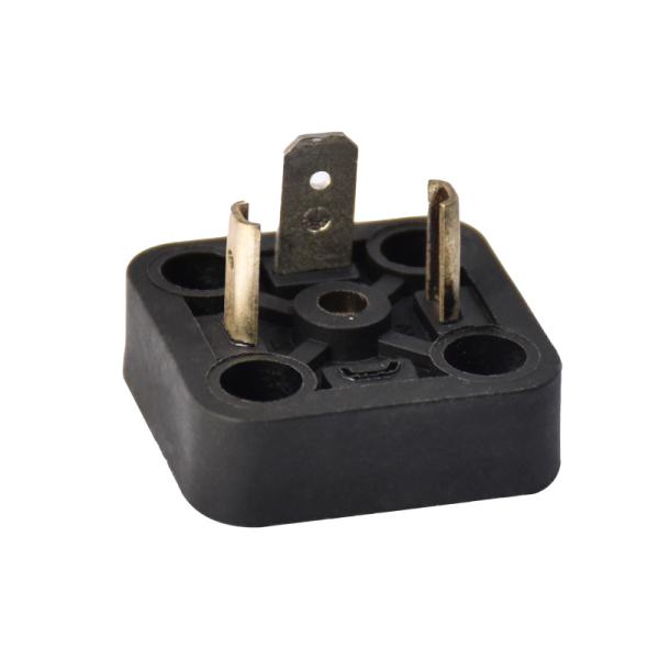 IP65 Solenoid Valve Plug Connector Male Base C Type Rectangular Connector