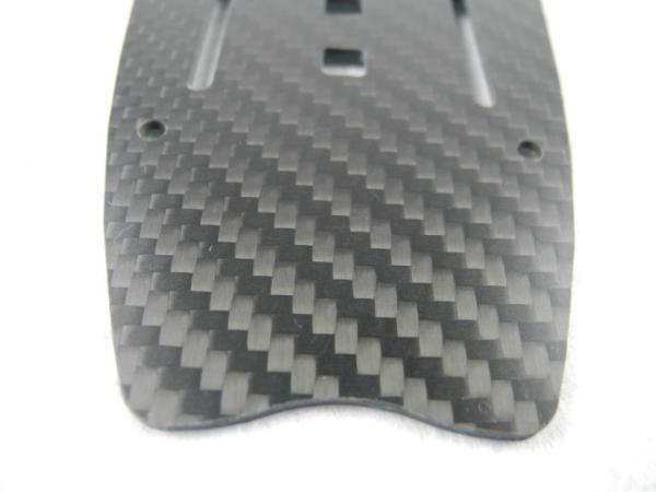 Corte do CNC da fibra do carbono da espessura 2.5mm 3mm 4mm do chassi do zangão - furando