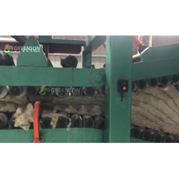 Low Cost Gas Furnace Rock Wool Production Line with PLC Control and Adjustable Felt Size for Mineral Wool Board Manufacturing