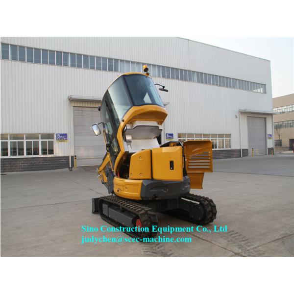Road Construction Equipment Mini Excavator XE35U For Pavement Restoration
