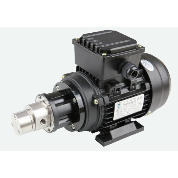 FLOWDRIFT Magnetic Drive Gear Pump KGP-06K 220V 380VAC Asynchronous Motor Stainless Steel 316L Body PEEK Gears PTFE Sealing Food Grade for Beverage Filling Machine Chemical Metering Packing Machine