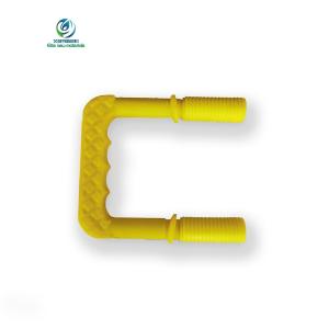 Customized 600mm 700mm 800mm Carbon Steel Manhole Step with Plastic Coating and