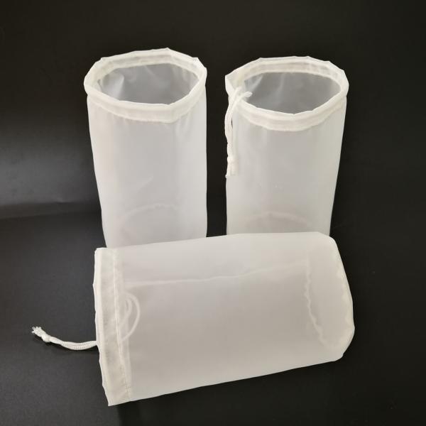 Food Grade Polyester Mesh Brewing Liquid Filter Bag 60 120 200 400 Micron