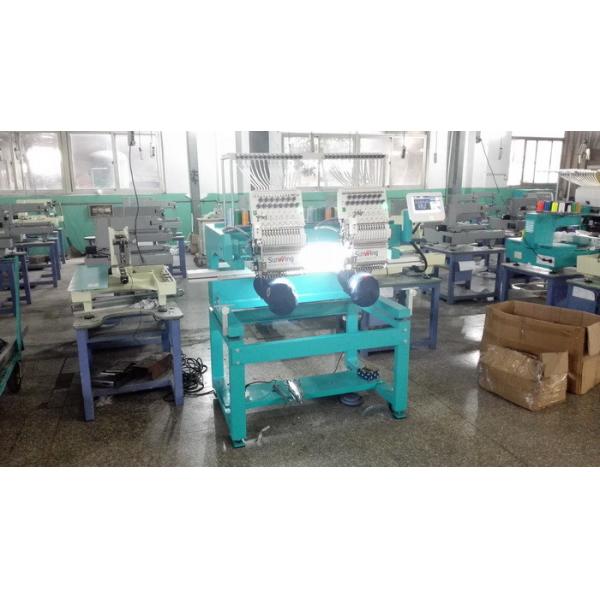 15 Needles Two Head Embroidery Machine With Table Small And Exquisite