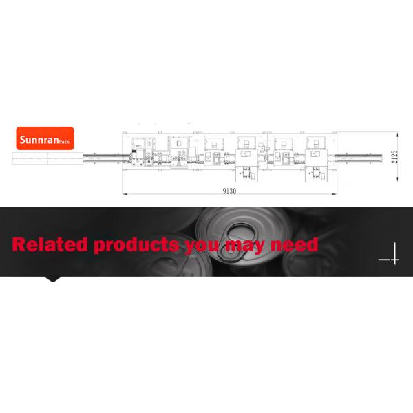 Automatic 5L Tin Can Making Machine 80CPM Output For Rectangular Can