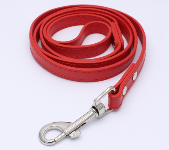 Dog leash. Leather pet leash. Cowhide dog leash. Pet supplies wholesale.