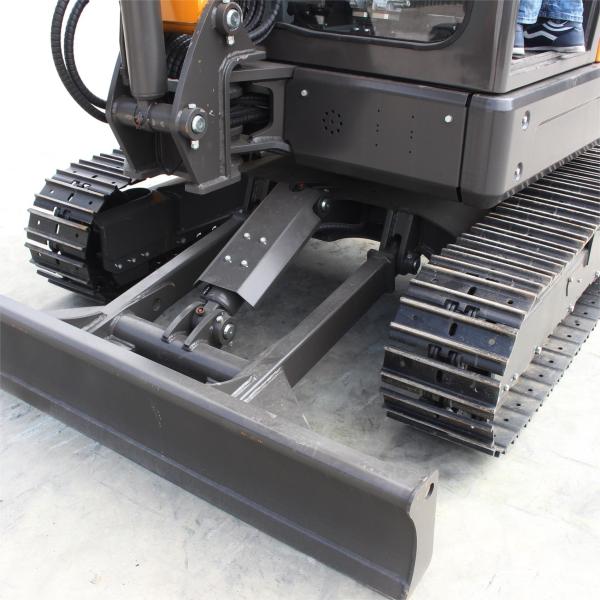 4000KG Mini Digger Excavator 300mm Wide Steel Tracks with Cabin