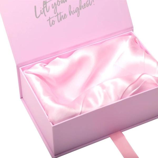 Boîte cadeau magnétique pliable pour le thé et le café