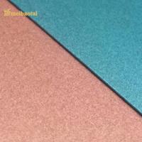 A folha de aço inoxidável da linha fina azul cor-de-rosa limpou com jato de areia a espessura de 0.45mm
