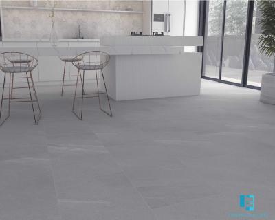 Décoration du plancher 3.5mm Buliding de Grey Marble Stone Waterproof SPC Vinly