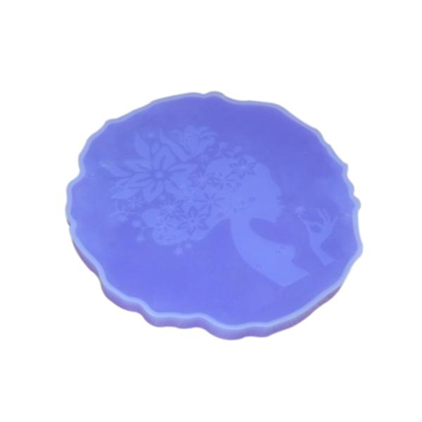 El molde hecho en casa sostenible grande del silicón de DIY almacenó productos de la resina de epoxy