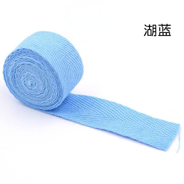 20mm*50y Herringbone Woven Cotton Ribbon For Garment Accessories Webbing