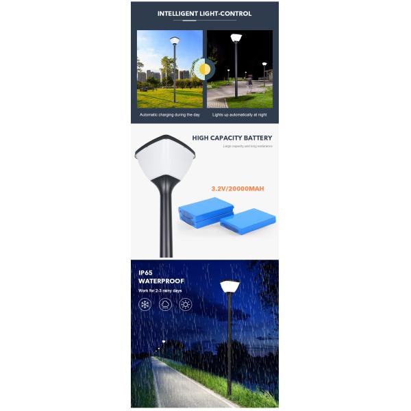 индукция человеческого тела света сада 20w IP65 солнечная для на открытом воздухе украшения двора