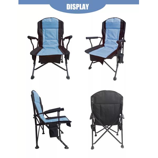 Portable Foldable Beach Chair Oxford Cloth Outdoor Camping Fishing For Events