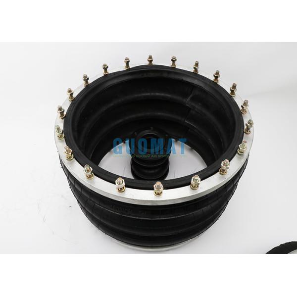 Durable Rubber Air Spring Guomat 3H520312 At 0.7 Mpa Max Dia 550mm With Ring 24pcs Bolts