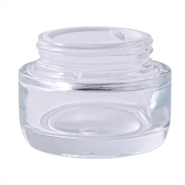 Low Price Green Decorative Luxury Cream Cosmetics 16 Oz 16Oz Glass Jars/Bottle