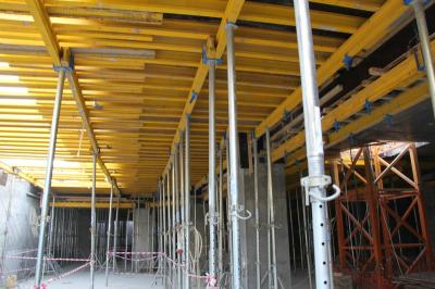 High efficient easy assembly and dismantling Floor Slab Formwork System
