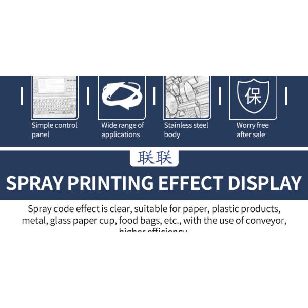 Cij Online Small Character Ink-jet Printer for Printing Hose 2.2m and Expiry Date Stamping