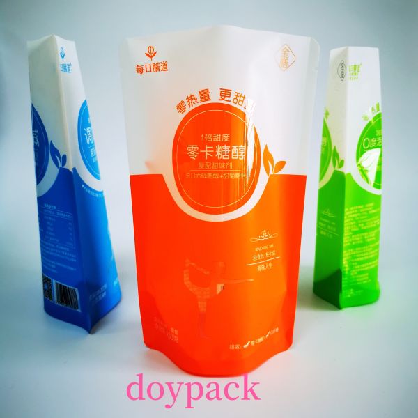 Digital Printing With Logo Customized  Low Qty Custom Mylar Bags for Food Storage Packaging Plastic  Stand up Zipper Pouch