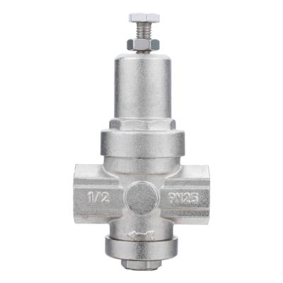 TMOK DN15 PN16 Nickle Plated High Precision Water Pressure Reducing Valve Relief Valve For Water Line Plumbing